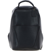 Стильний мужской рюкзак из натуральной кожи Ashwood K47 Black (Черный)