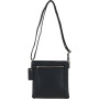 Кожаная сумка через плечо Ashwood K45 Black (Черный)