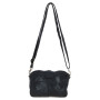 Женская кожаная сумка кроссбоди Ashwood Leather D98 BLK, черная