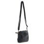 Женская кожаная сумка кроссбоди Ashwood Leather D98 BLK, черная