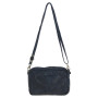 Женская кожаная сумка кроссбоди Ashwood Leather D98 NAVY, темно-синяя