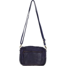Женская кожаная сумка кроссбоди Ashwood Leather D98 PURPLE, фиолетовая