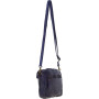 Женская кожаная сумка кроссбоди Ashwood Leather D98 PURPLE, фиолетовая