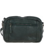 Женская кожаная сумка кроссбоди Ashwood Leather D98 green, зеленая