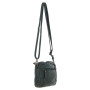 Женская кожаная сумка кроссбоди Ashwood Leather D98 green, зеленая