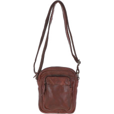 Маленькая кожаная сумка через плечо Ashwood Leather FIN BRANDY