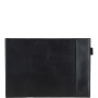 Роскошный кожаный письменный гарнитур (бювер) Ashwood GS-1298 BLK VT