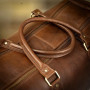 Дорожная сумка мужская Ashwood K48 CHESTNUT