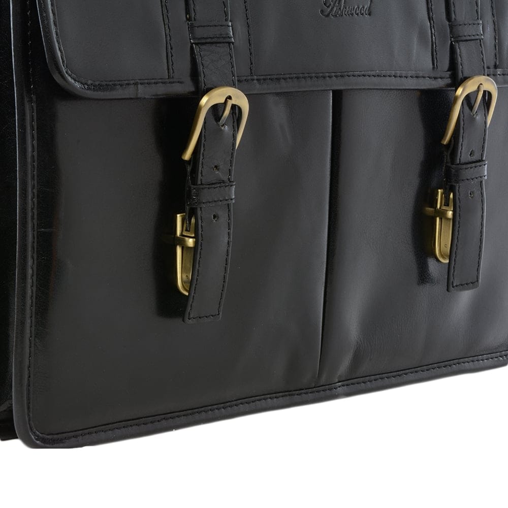 Портфель Ashwood Gareth Briefcase Black (Черный)