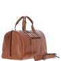 Мужская дорожная сумка из натуральной кожи Ashwood P68 TAN Рыжий