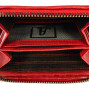 Червоне жіноче портмоне із натуральної шкіри Ashwood D80 Red