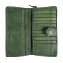 Зелений портмоне жіночий з натуральної шкіри Ashwood D84 Green
