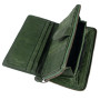 Зелений портмоне жіночий з натуральної шкіри Ashwood D84 Green