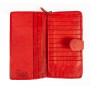 Червоний жіночий портмоне із натуральної шкіри Ashwood D84 Red