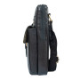 Чорна чоловіча шкіряна сумка через плече Ashwood G33 Black