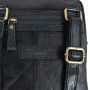 Чорна чоловіча шкіряна сумка через плече Ashwood G33 Black