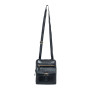 Чорна чоловіча шкіряна сумка через плече Ashwood G33 Black