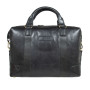Чорна ділова сумка для документів та ноутбука Ashwood G34 Black