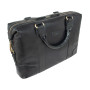 Чорна ділова сумка для документів та ноутбука Ashwood G34 Black