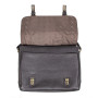 Темно-коричнева сумка месенджер А-4 Ashwood Jasper Dark Brown