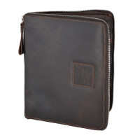 Маленька шкіряна папка формату A5 Ashwood 1660 Brown