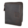 Маленька шкіряна папка формату A5 Ashwood 1660 Brown