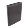 Темно-коричнева шкіряна папка формату A4 Ashwood A4 ZIP Brown