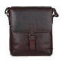 Коричнева шкіряна сумка через плече чоловіча Ashwood Leather Jack Tan