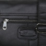Чорна шкіряна сумка через плече чоловіча Ashwood Leather Jack Black