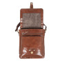 Світло-коричнева шкіряна сумка месенджер Ashwood Benjamin Chestnut Brown