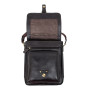 Темно-коричнева сумка через плече А4 Ashwood Leather Benjamin Dark Brown