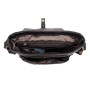 Темно-коричнева сумка через плече А4 Ashwood Leather Benjamin Dark Brown