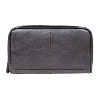 Коричневий шкіряний несесер Ashwood 2012 Brown