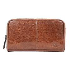 Світло-коричневий чоловічий шкіряний несесер Ashwood 2012 Chestnut