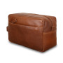 Коричневий шкіряний чоловічий несесер Ashwood Leather M59 Tan