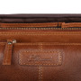 Коричневий шкіряний чоловічий несесер Ashwood Leather M59 Tan
