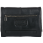 Чорний шкіряний несесер унісекс Ashwood Leather Phil Black