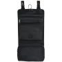 Чорний шкіряний несесер унісекс Ashwood Leather Phil Black