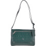 Жіноча шкіряна сумка через плече зеленого кольору Ashwood 62753 BT Green