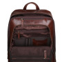 Темно-коричневий шкіряний рюкзак Ashwood Leather 8144 Brown