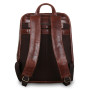Темно-коричневий шкіряний рюкзак Ashwood Leather 8144 Brown