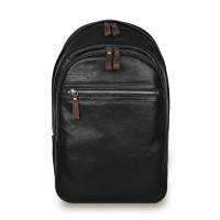 Чоловічий шкіряний рюкзак Ashwood Leather 4555 Black