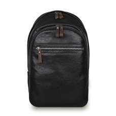 Чоловічий шкіряний рюкзак Ashwood Leather 4555 Black