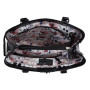 Чорна жіноча сумка зі шкіри крокодила Ashwood C54 Black