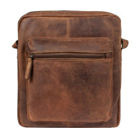 Чоловіча шкіряна сумка через плече Ashwood Leather Paddy Tan