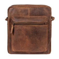 Чоловіча шкіряна сумка через плече Ashwood Leather Paddy Tan
