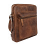 Чоловіча шкіряна сумка через плече Ashwood Leather Paddy Tan