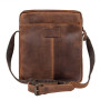 Чоловіча шкіряна сумка через плече Ashwood Leather Paddy Tan