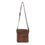 Чоловіча шкіряна сумка через плече Ashwood Leather Paddy Tan