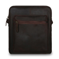 Чоловіча шкіряна сумка через плече Ashwood Leather Paddy Brown